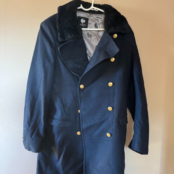 Winter Double Breast Coat - Picture 1 of 12